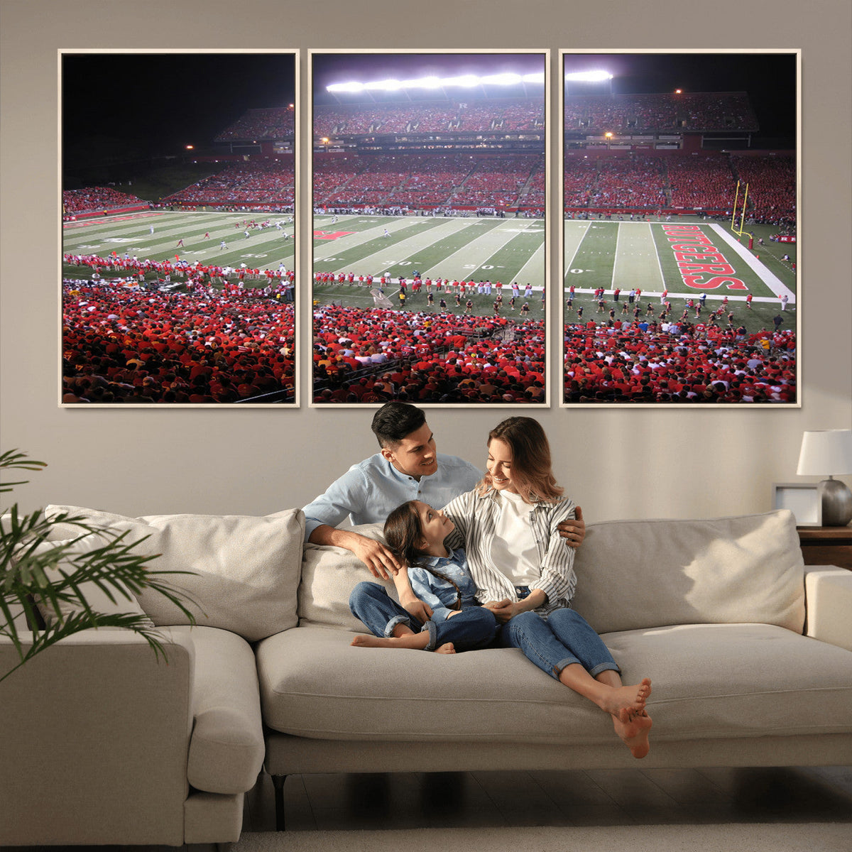 Rutgers University Scarlet Knights Football Team Print -