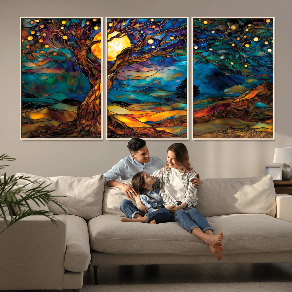 Tree of Life Wall Art - Yggdrasil Tree of Life Canvas Print