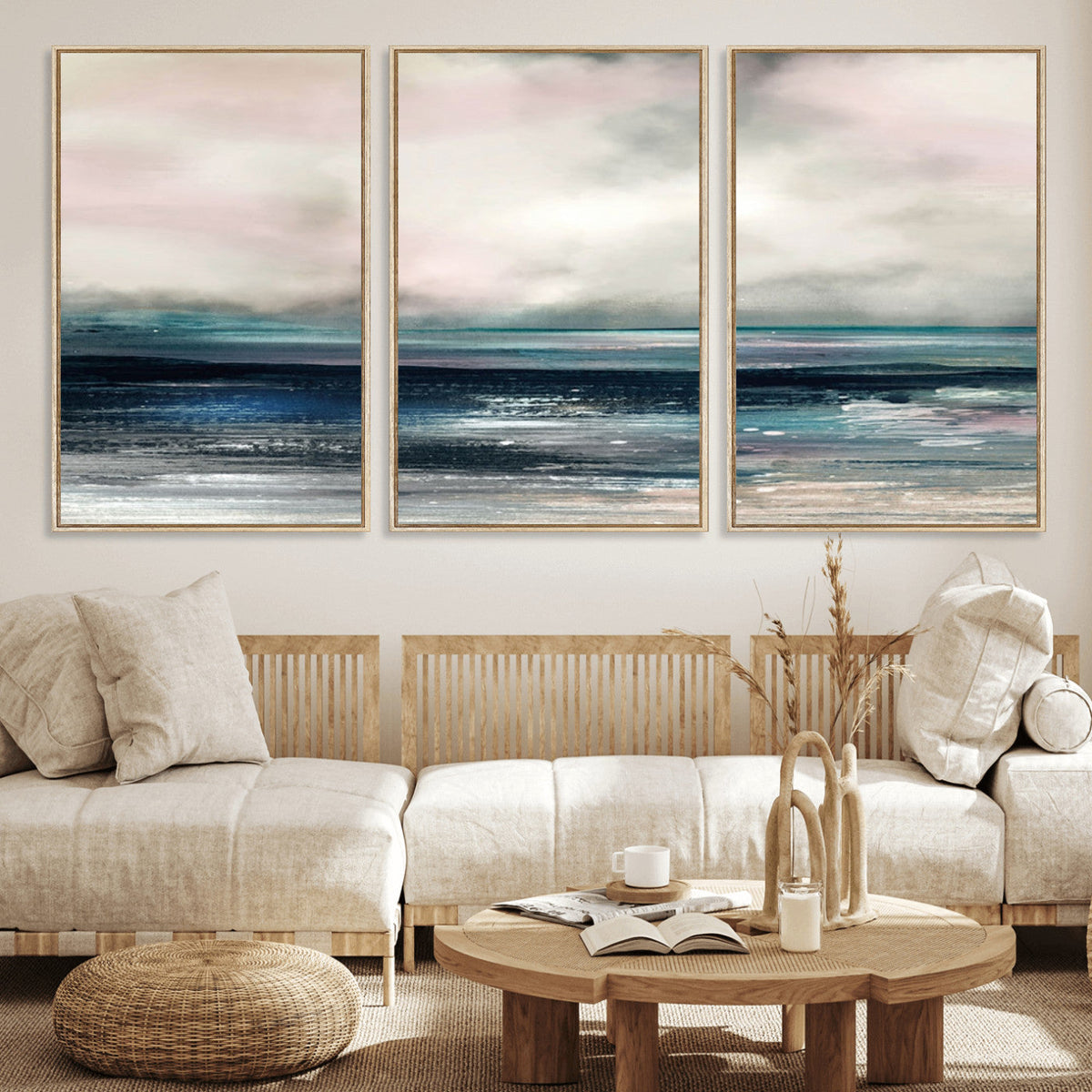 Contemporary Abstract Wall Art Canvas Print