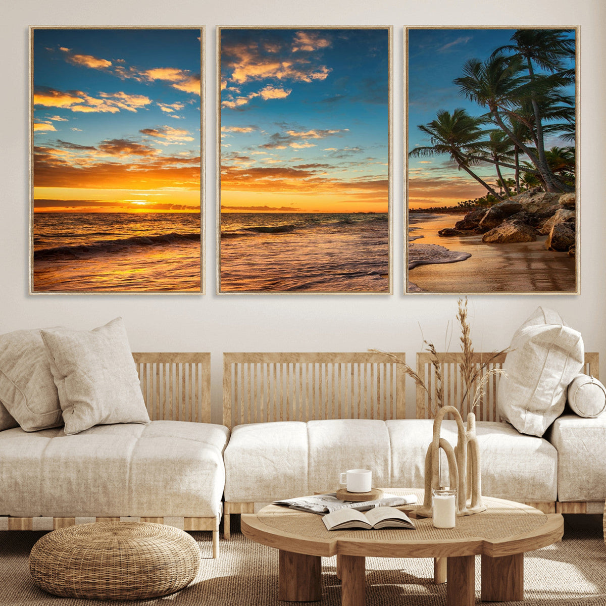 Sunset Wall Art Canvas Print