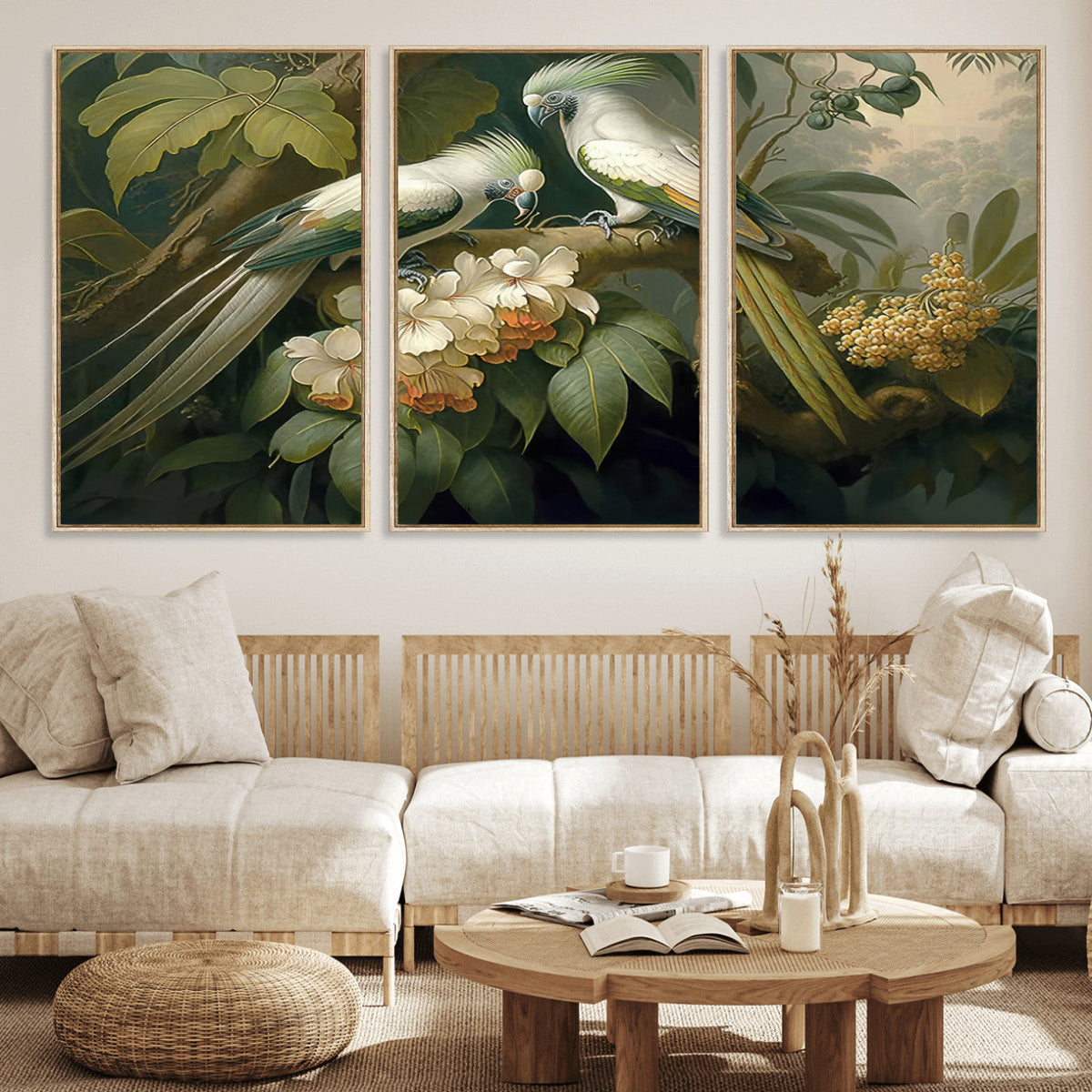 Tropical Paradise Print Wall Art Stunning Artwork of a