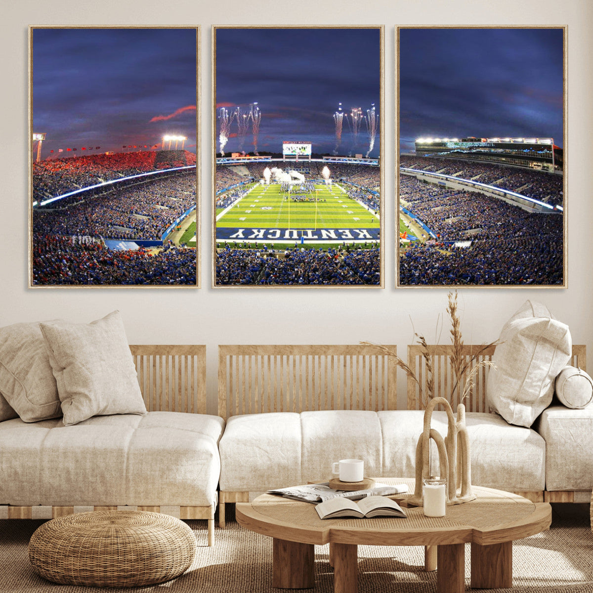 Kroger Field Canvas Wall Art - Kentucky Stadium Wall Art
