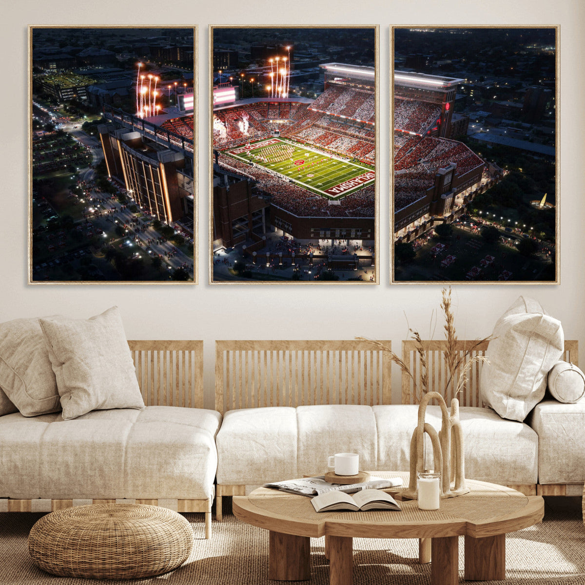 Oklahoma Memorial Stadium - Gaylord Memorial Stadium Wall
