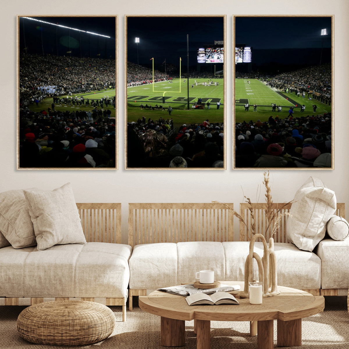 Purdue Boilermakers Football Team Print - West Lafayette