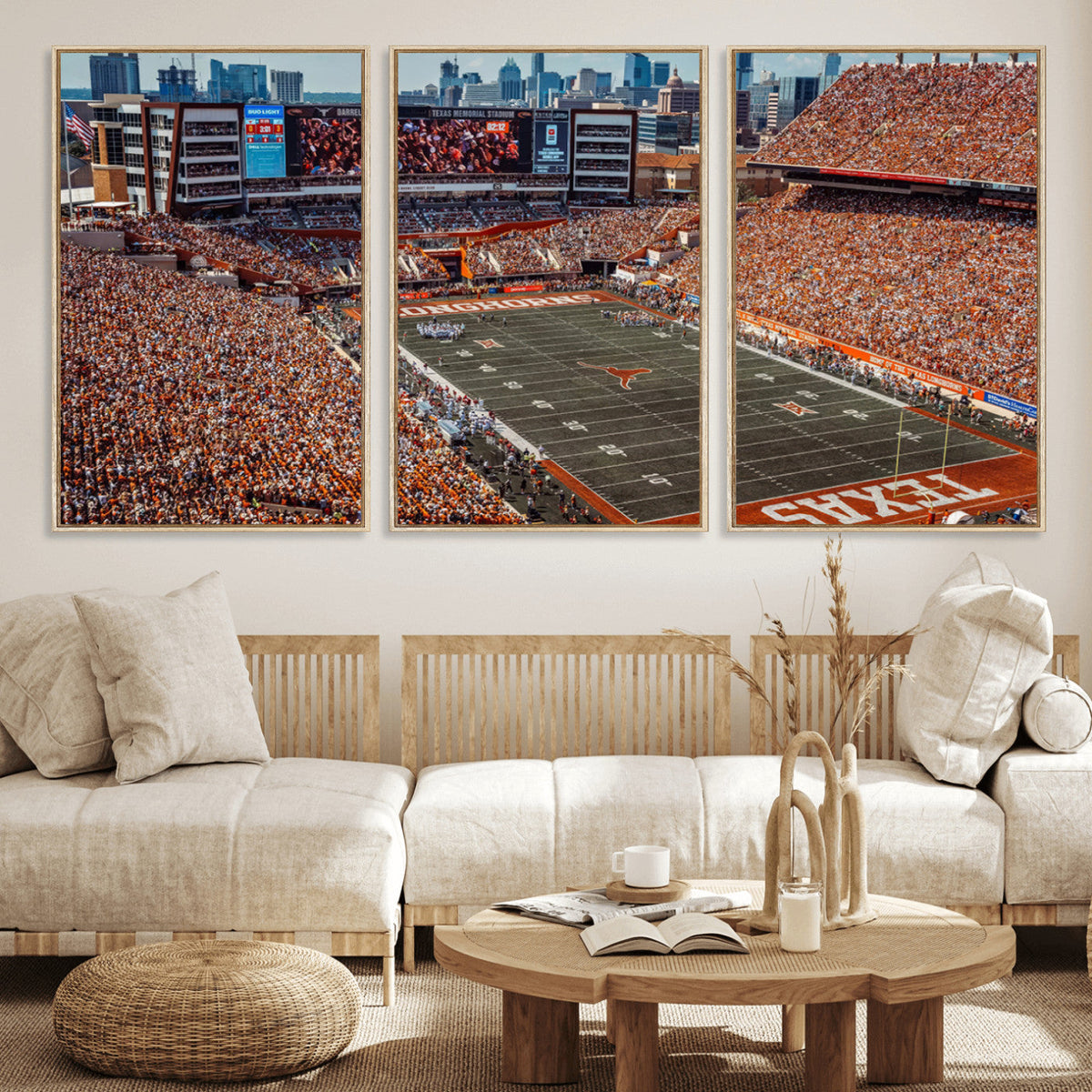 University of Texas Longhorns Football Team Print - Austin