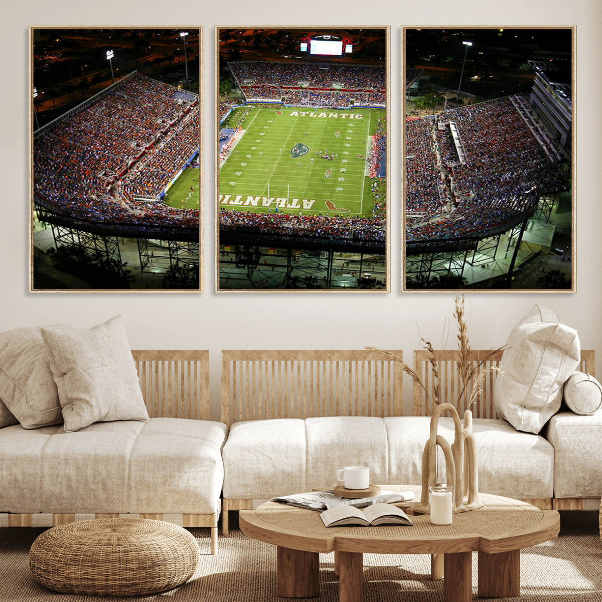 Florida Atlantic University Owls Football Team Print - Boca