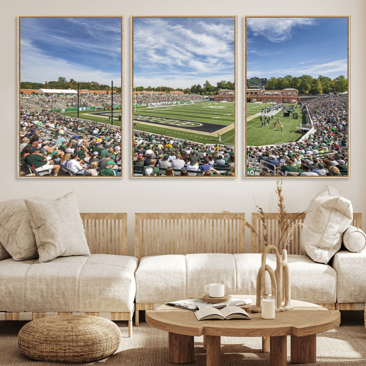 University of Charlotte 49ers Football Team Print -