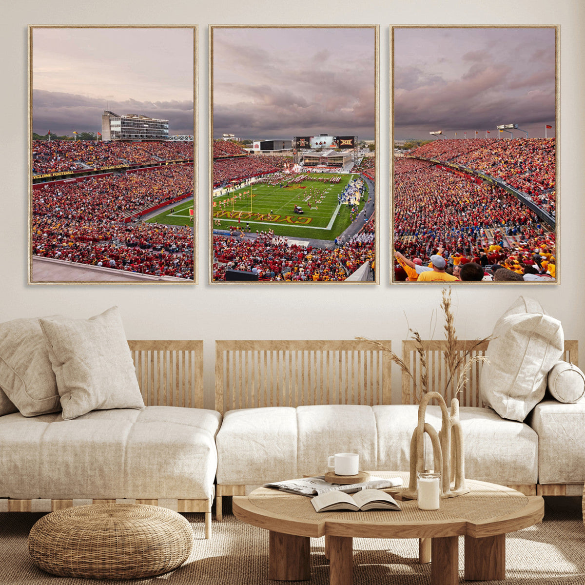 Iowa State University Cyclones Football Team Print - Ames