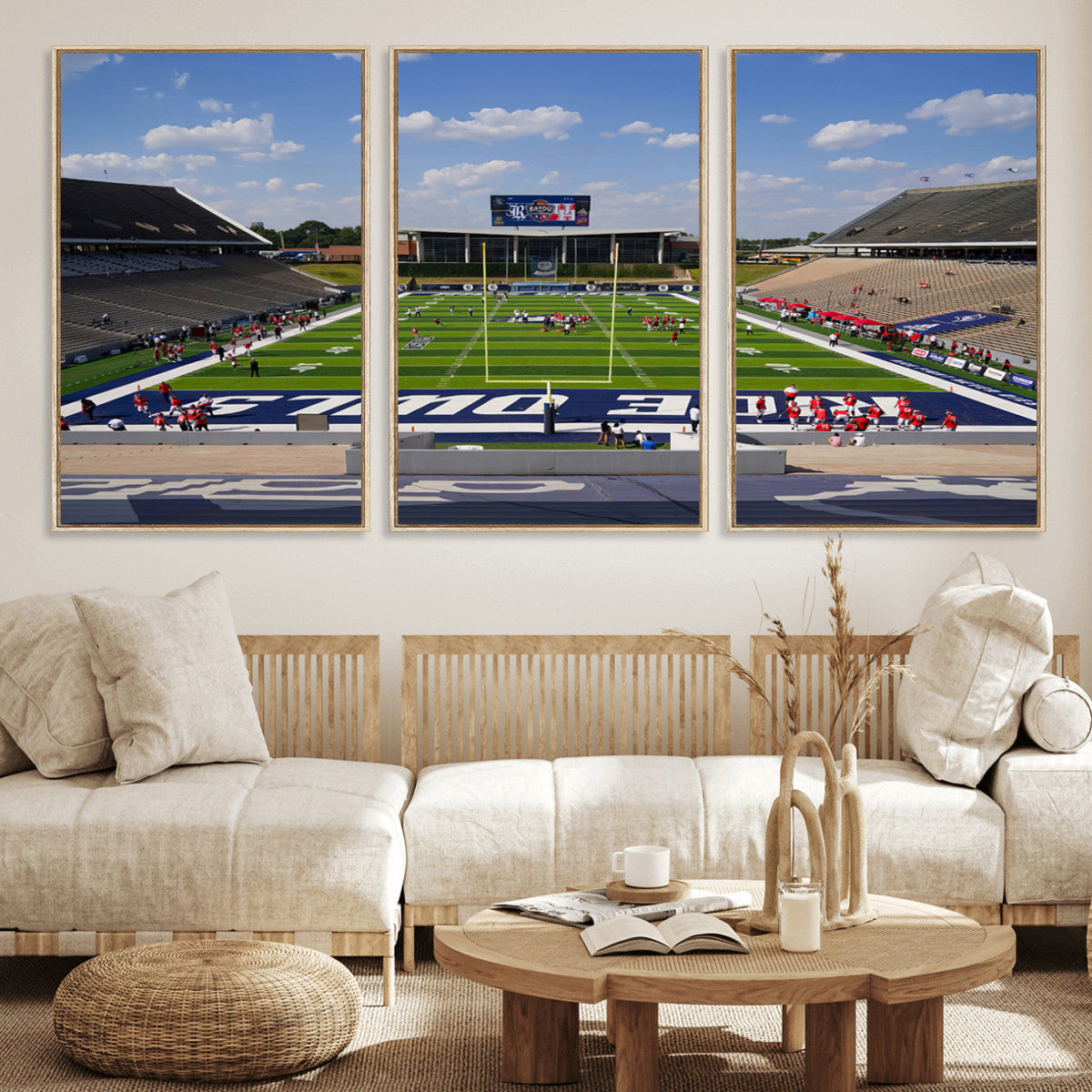 Rice University Owls Football Team Print - Houston Rice