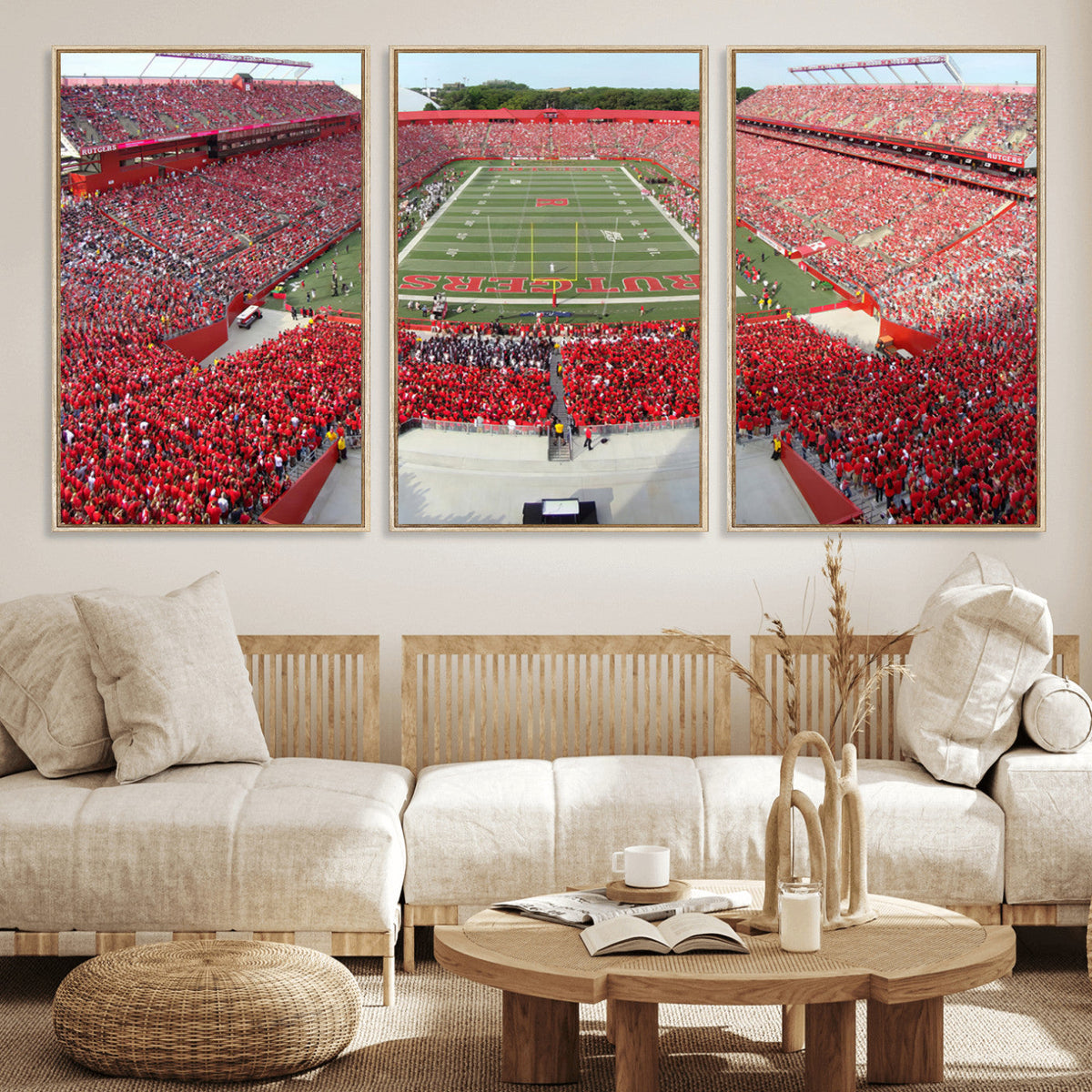 Rutgers Scarlet Knights Football Team Print - Piscataway SHI
