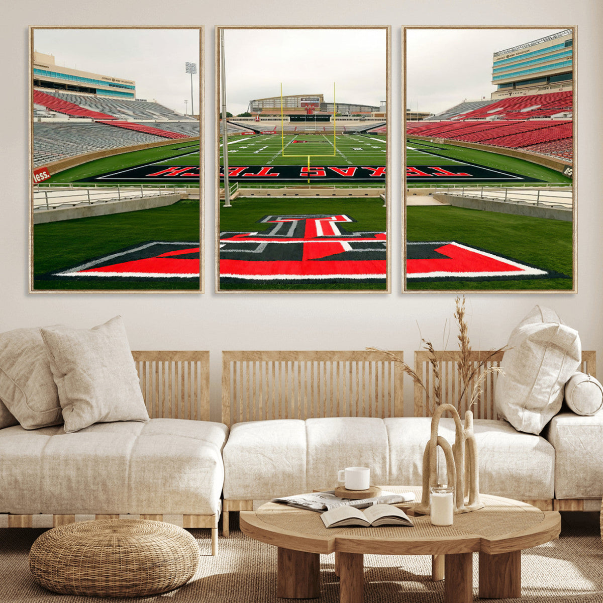 Texas Tech Red Raiders Football Team Print - Lubbock Jones