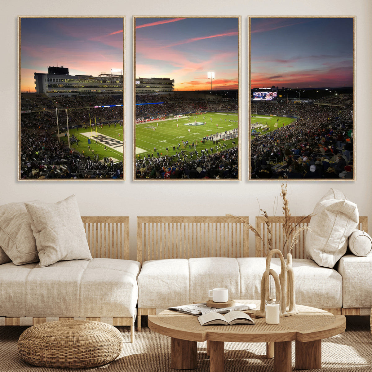 The University of Connecticut UCONN Huskies Football Team
