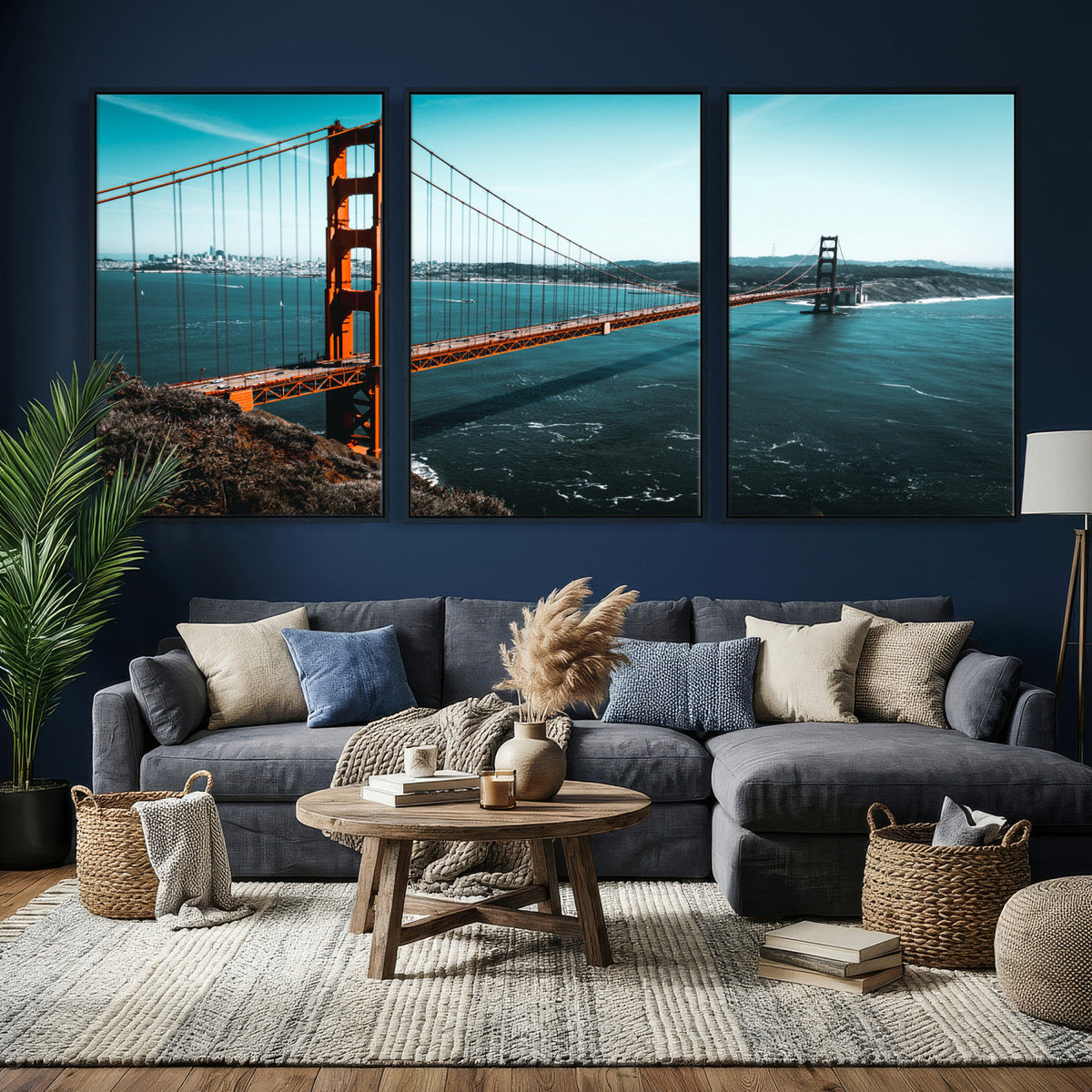 Golden Gate Bridge Wall Art Canvas Print – San Francisco