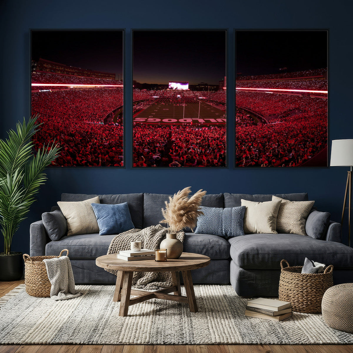 Sanford Stadium Wall Art Canvas Print – Georgia Bulldogs