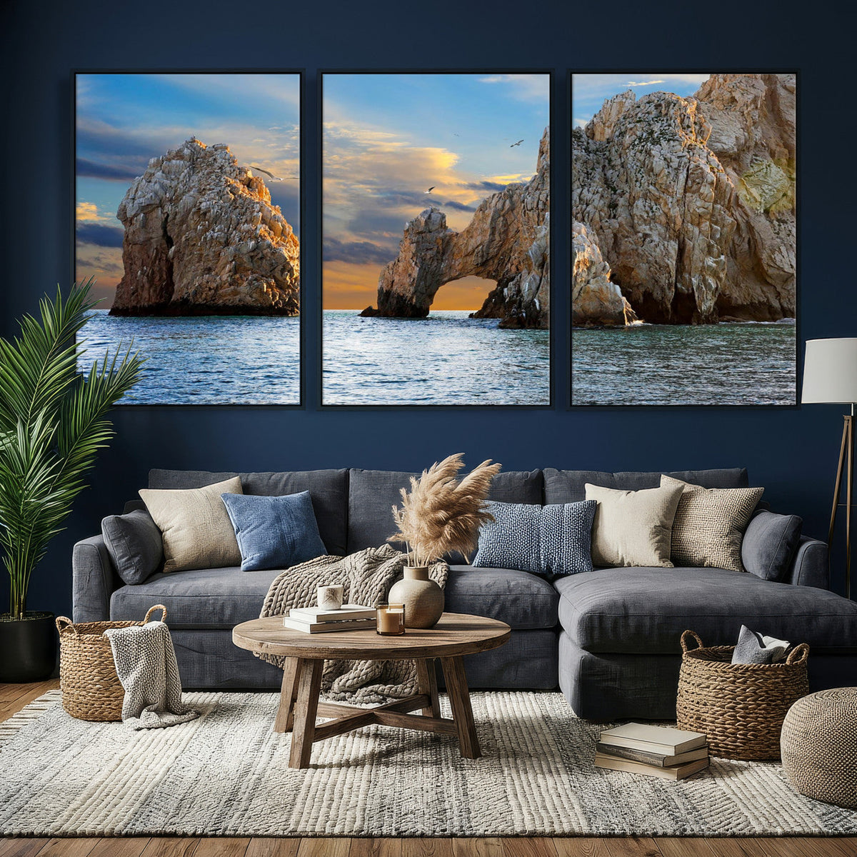 The Arch Cabo San Lucas Ocean Arch Wall Art Canvas Print,