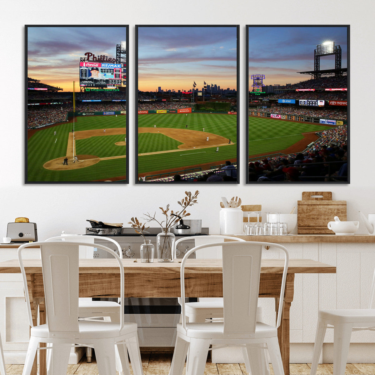 Citizens Bank Park Philadelphia Phillies Wall Art Canvas |