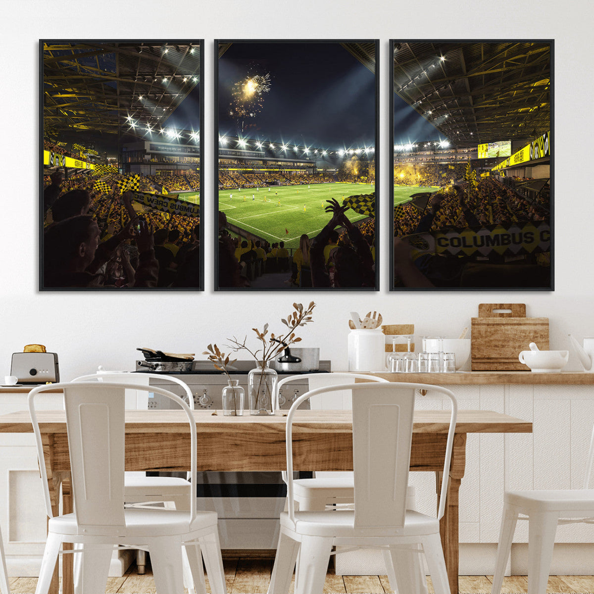 Columbus Crew Soccer Team Print - Columbus Crew Stadium Wall