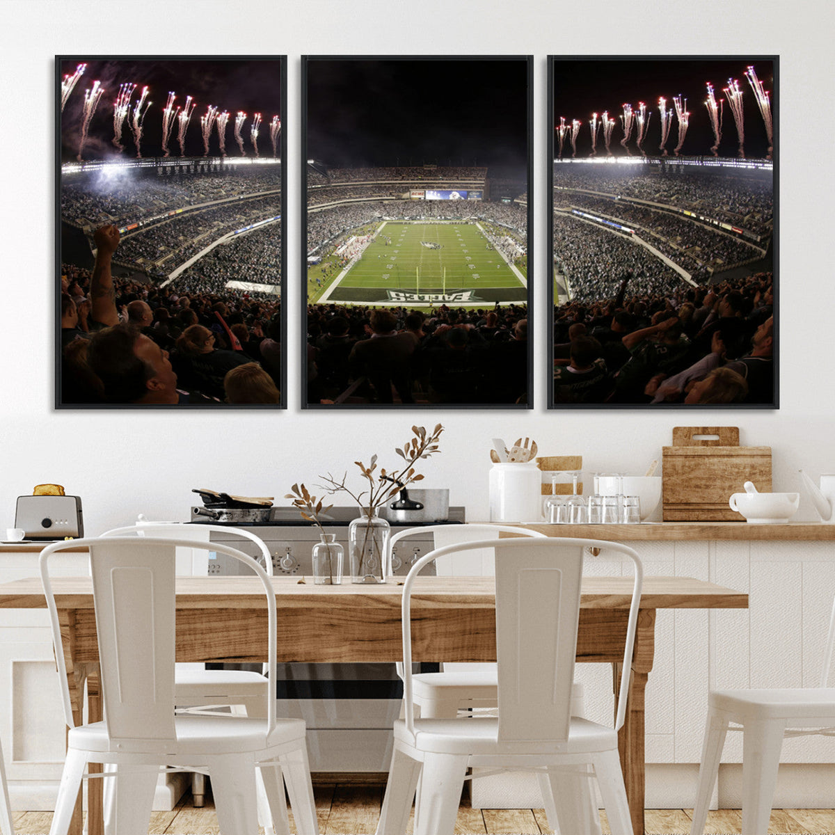 Eagles Field Stadium Wall Art - Philadelphia Eagles Football