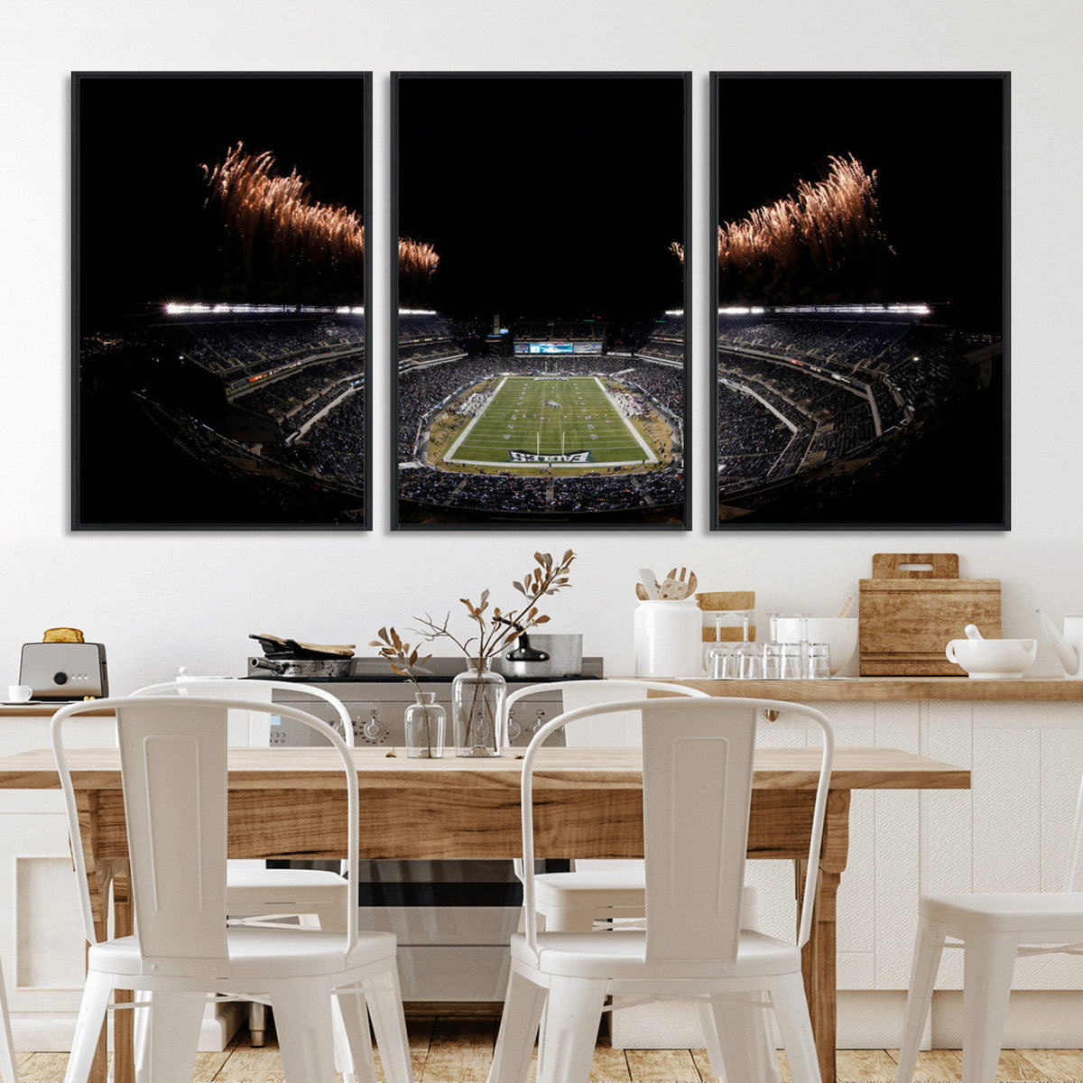 Eagles Field Stadium Wall Art | Philadelphia Eagles Football