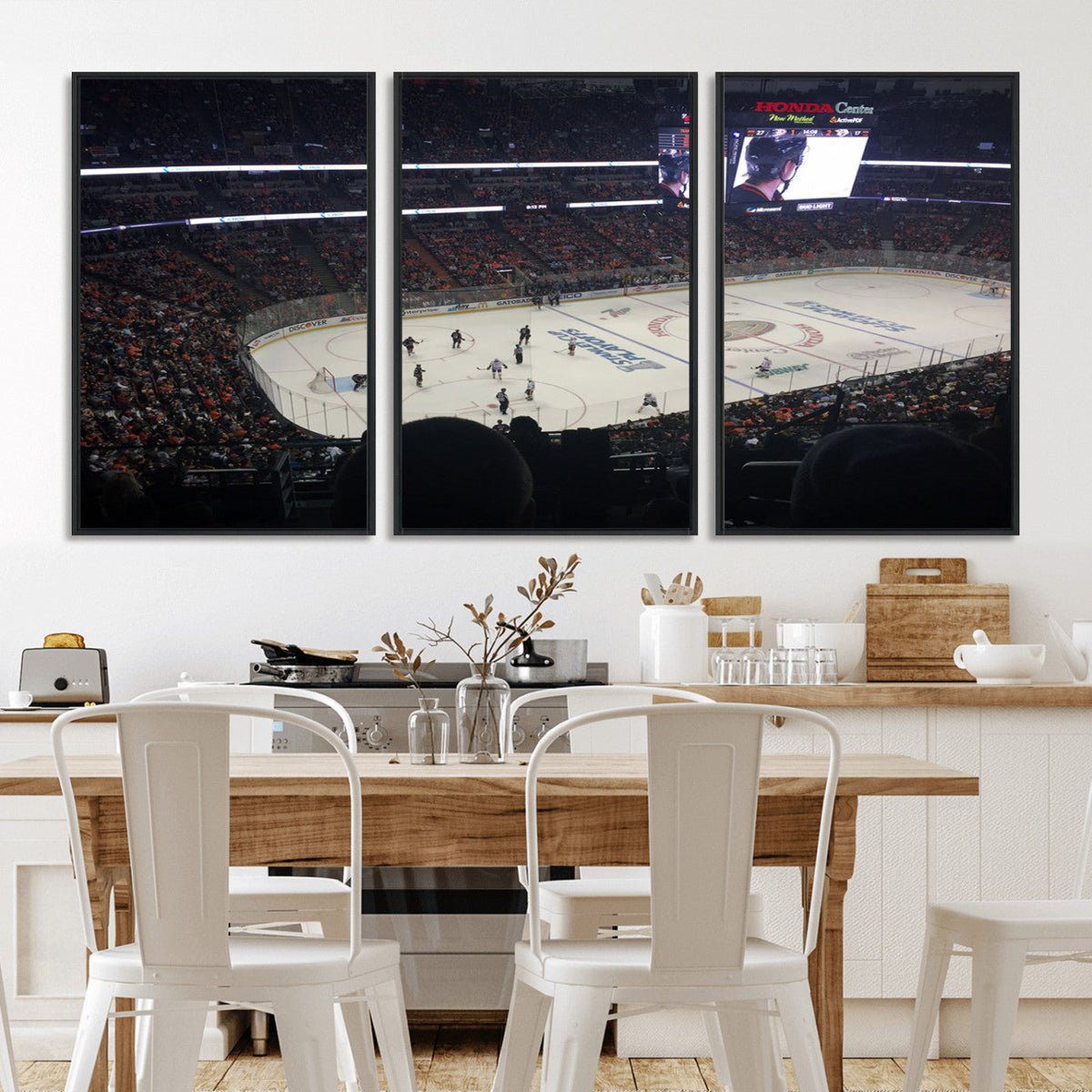 Honda Center California Anaheim Ducks Hockey Stadium Wall