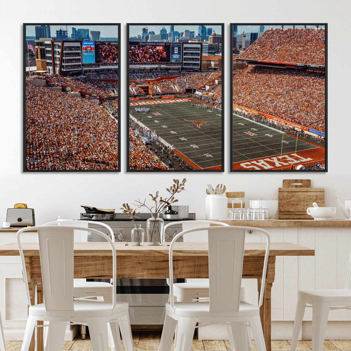 University of Texas Longhorns Football Team Print - Austin