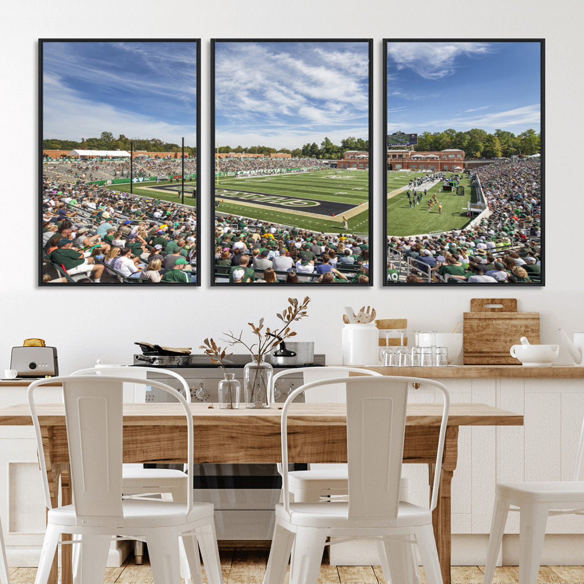 University of Charlotte 49ers Football Team Print -