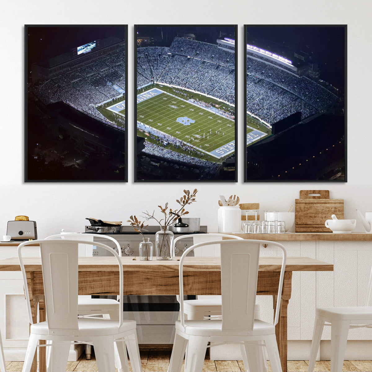 University of North Carolina Tar Heels Football Team Print -