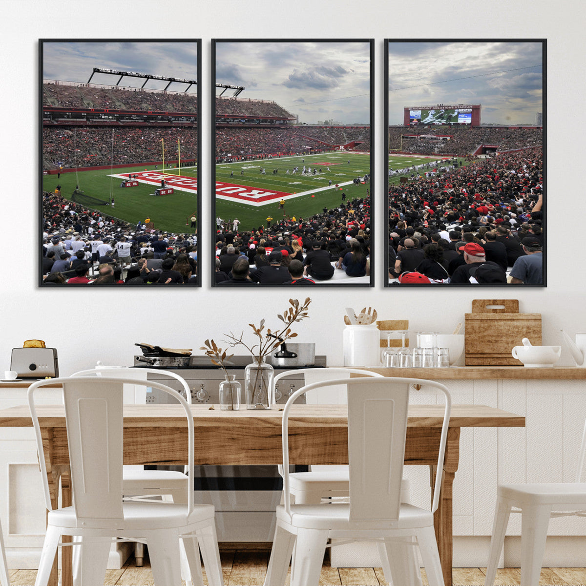 Rutgers Scarlet Knights Football Team Print - SHI Stadium,