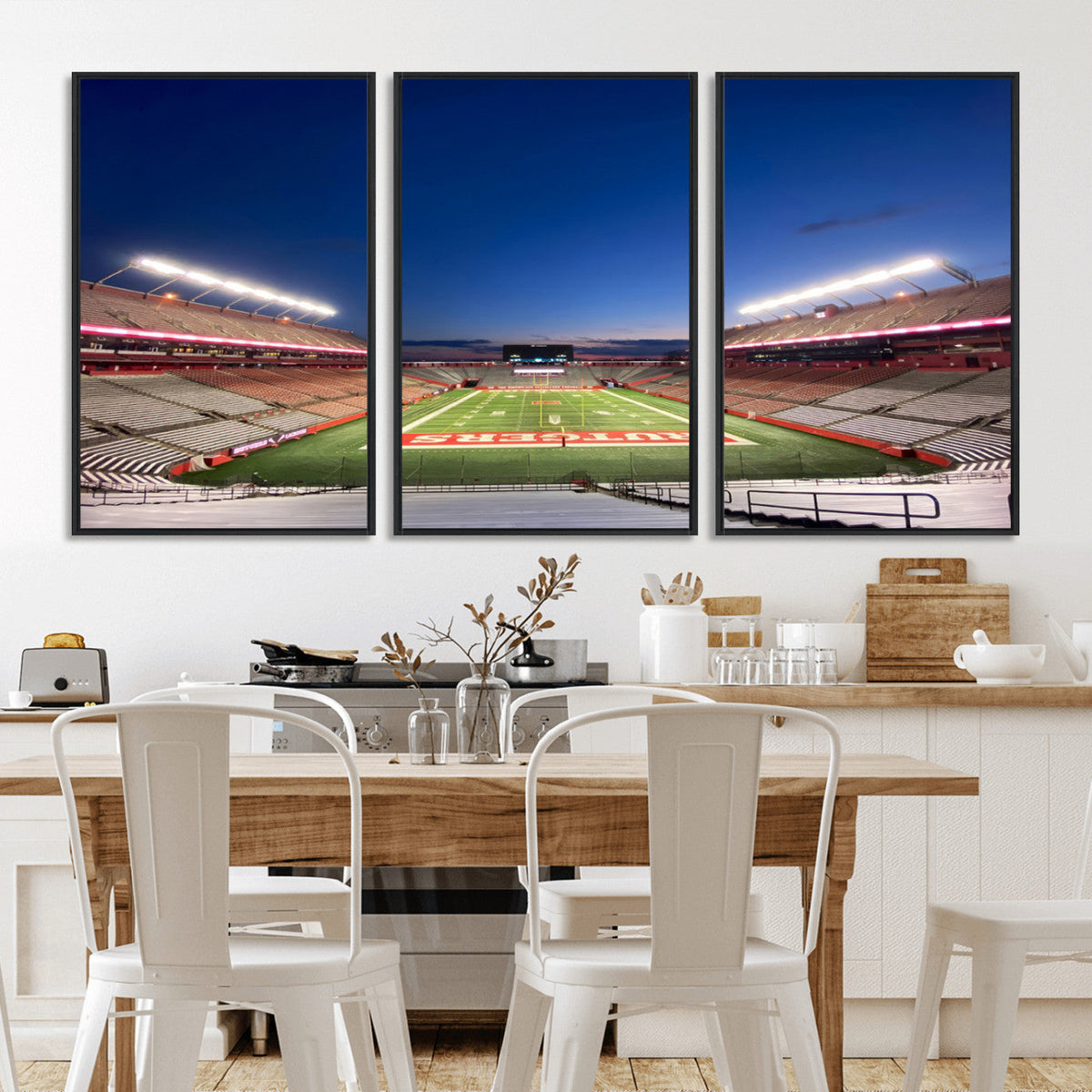 Rutgers Scarlet Knights Football Team Print - Piscataway SHI