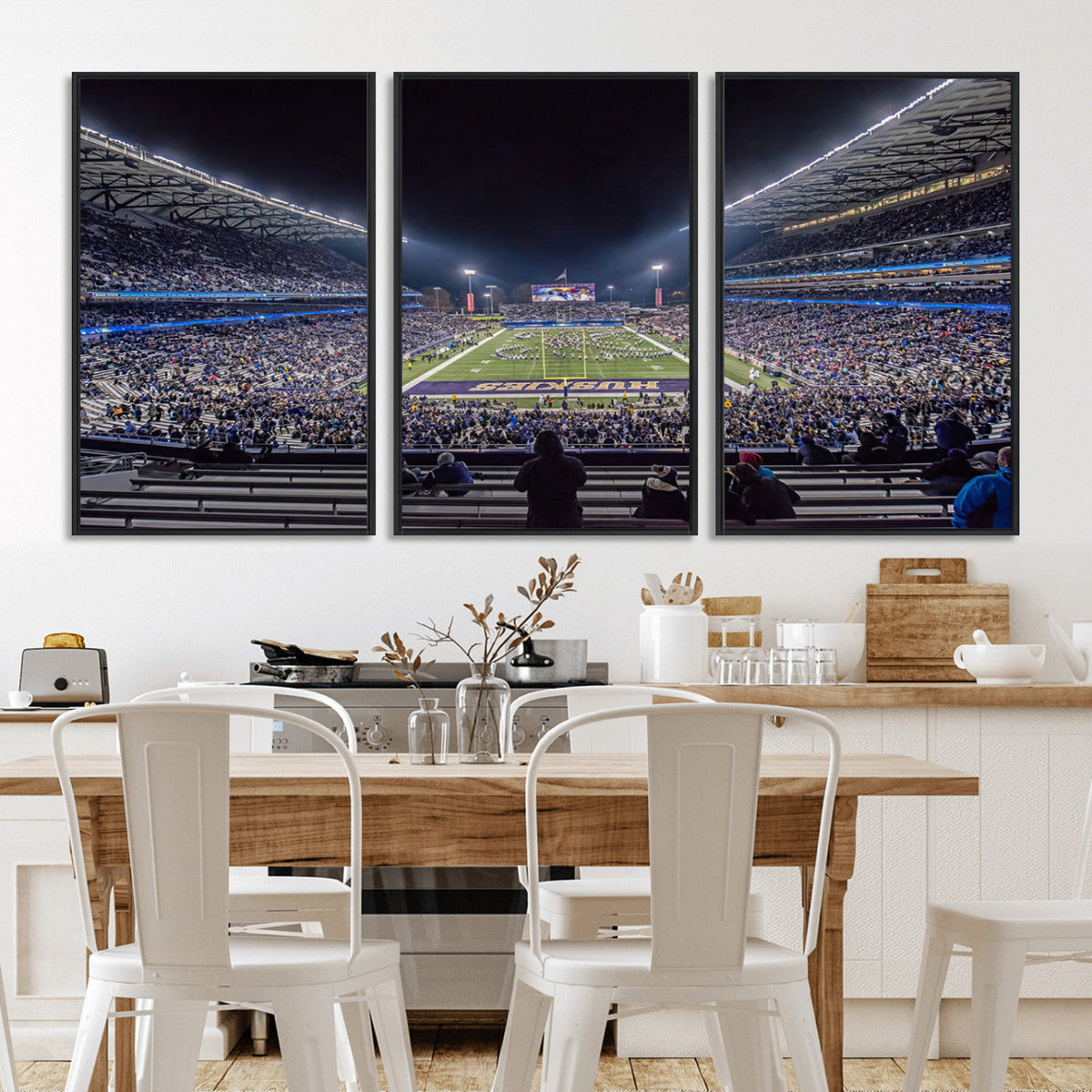 The University of Washington Huskies Football Team Print -