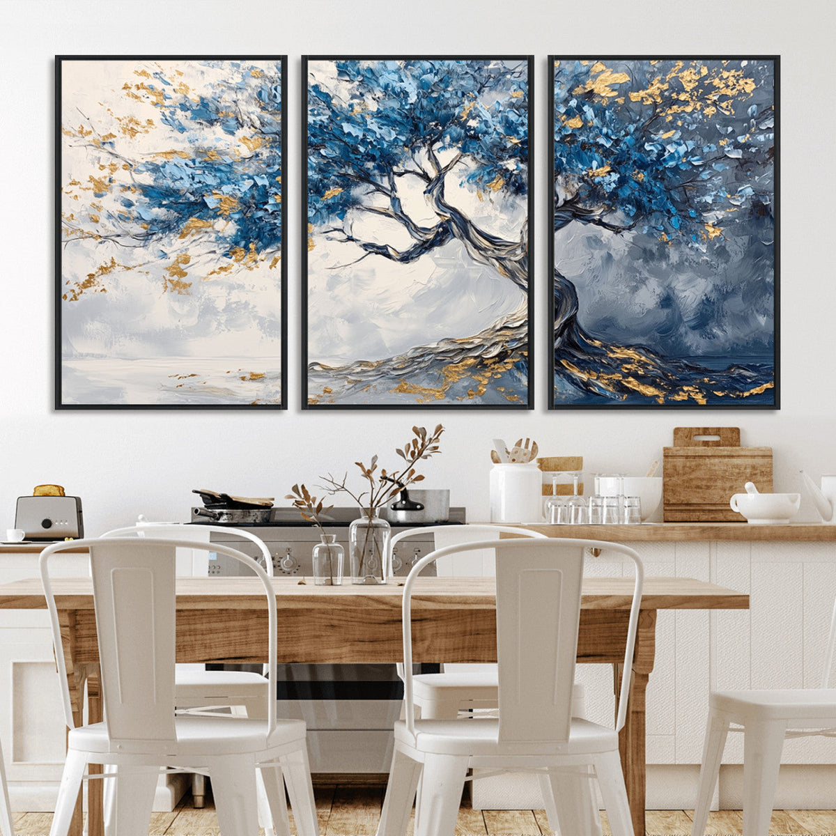 Abstract Tree Painting Canvas Wall Art | Tree of Life
