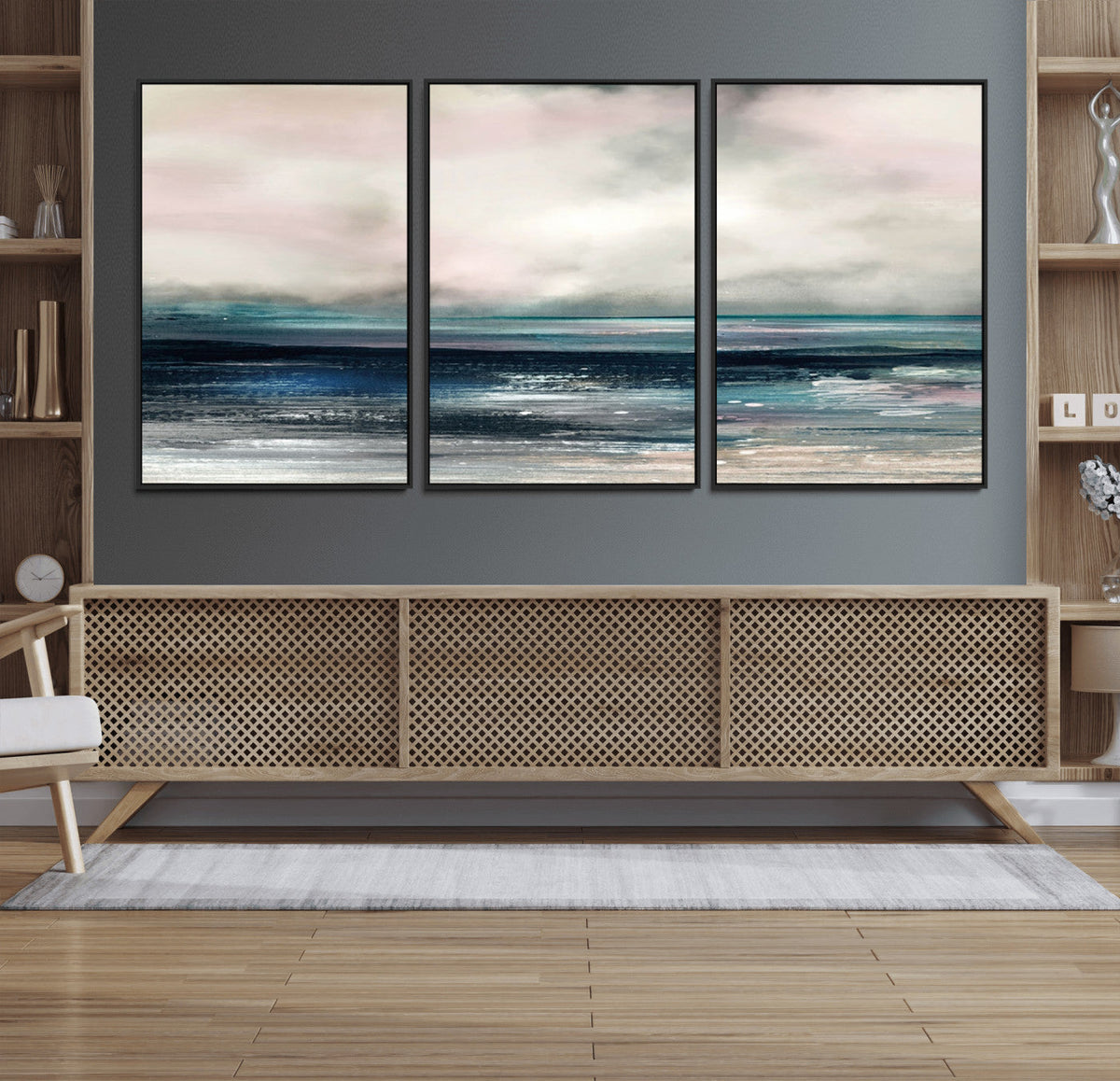 Contemporary Abstract Wall Art Canvas Print