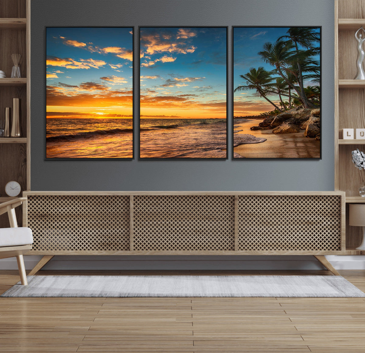 Sunset Wall Art Canvas Print
