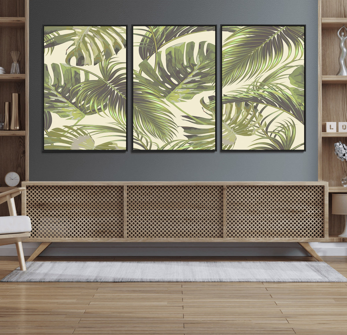 Palm Leaves Canvas Print