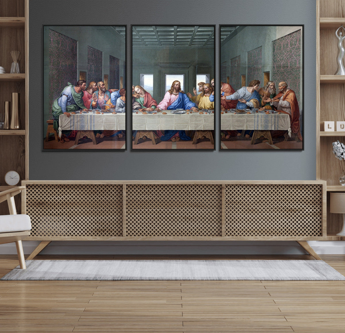 The Last Supper Multi Panel Canvas Wall Art