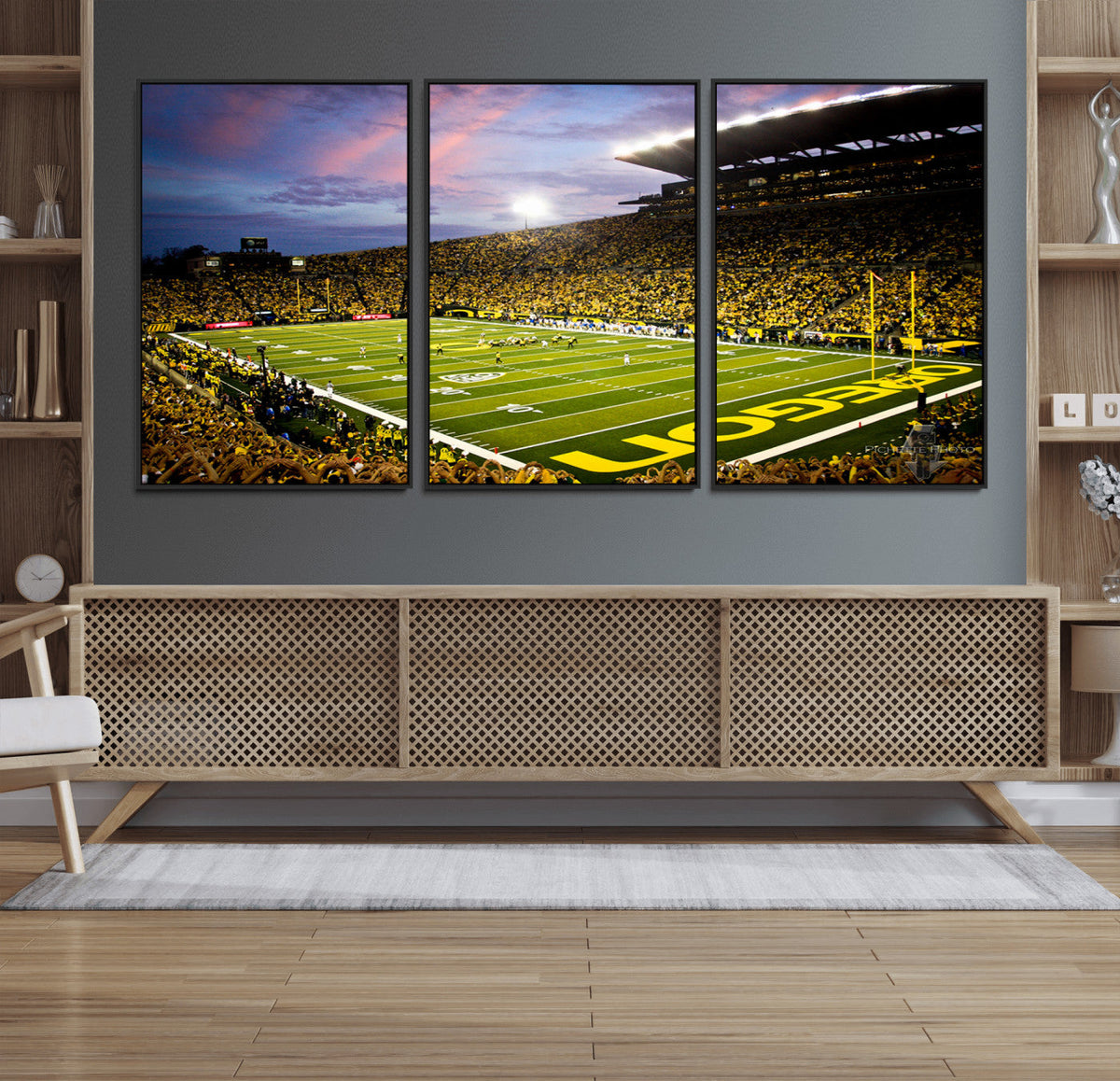 University of Oregon Ducks Football Team Print - Eugene