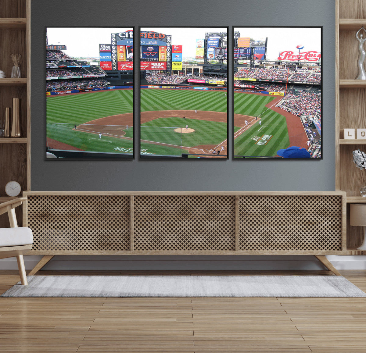 New York Mets Baseball Team Print - Citi Field Baseball