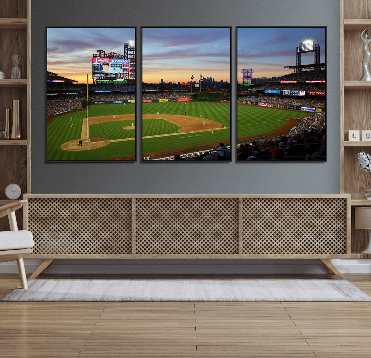 Citizens Bank Park Philadelphia Phillies Wall Art Canvas |