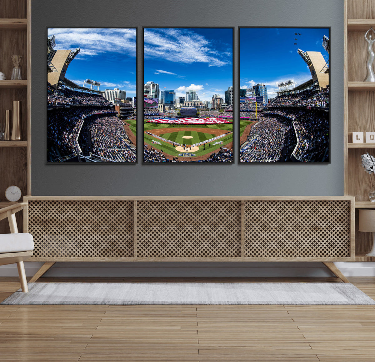 San Diego Padres Baseball Team Print - Petco Park Stadium