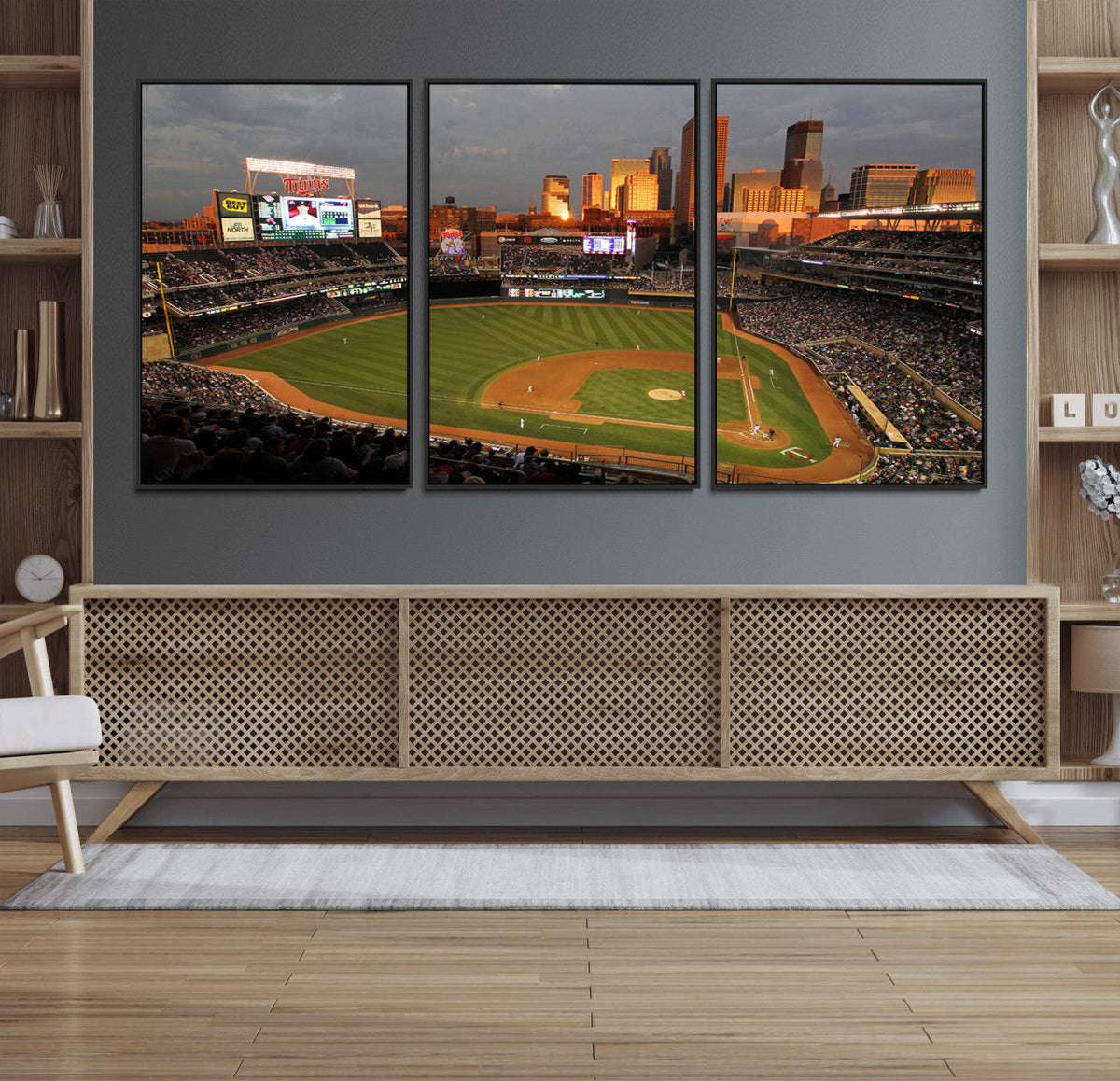 Minnesota Twins Baseball Team Print - Minneapolis Target