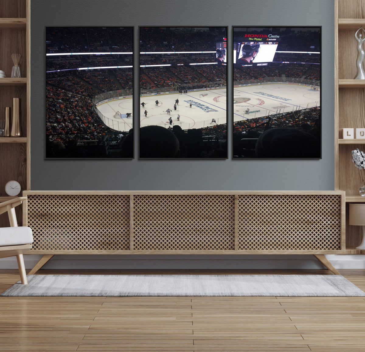 Honda Center California Anaheim Ducks Hockey Stadium Wall