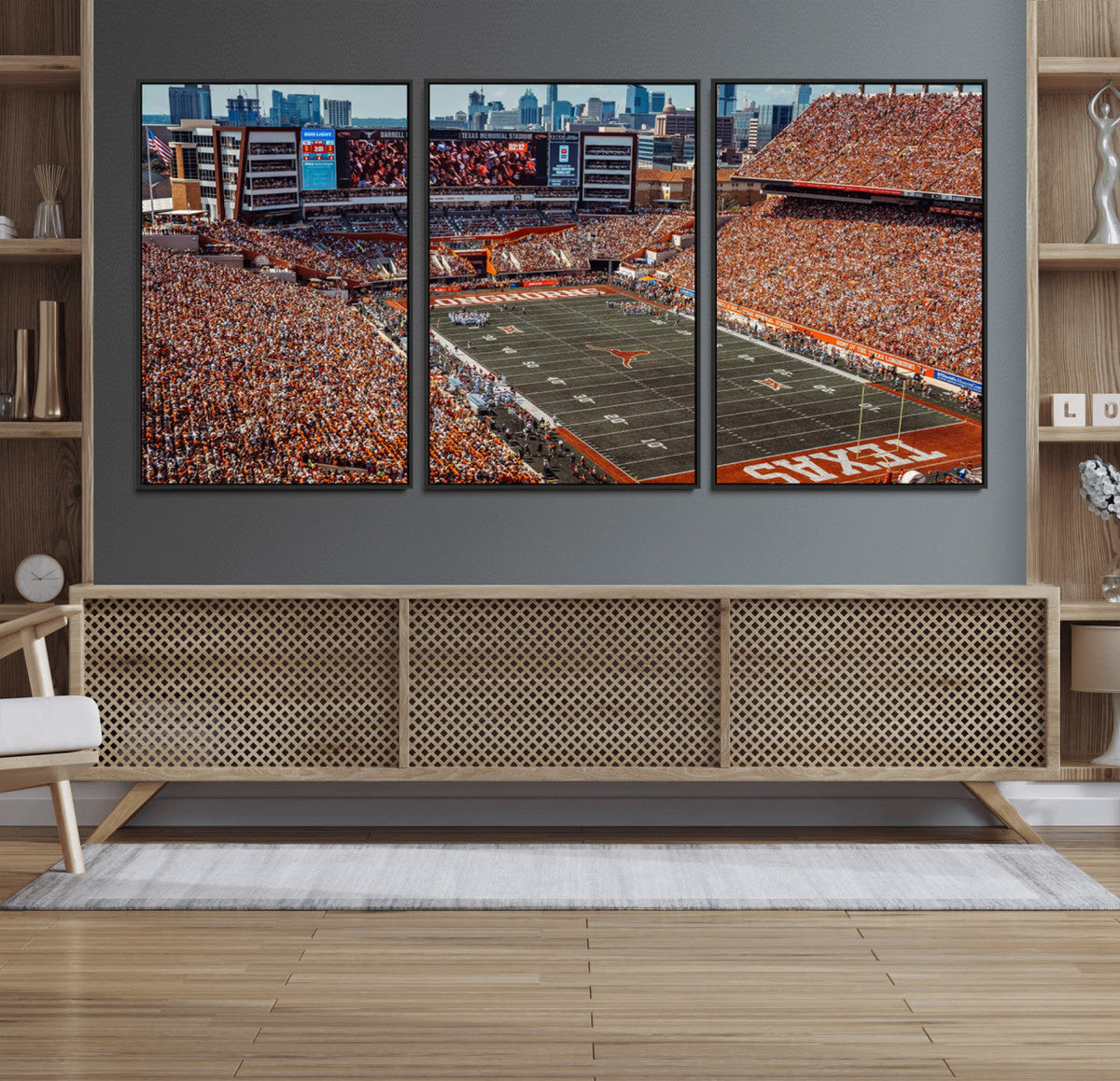 University of Texas Longhorns Football Team Print - Austin