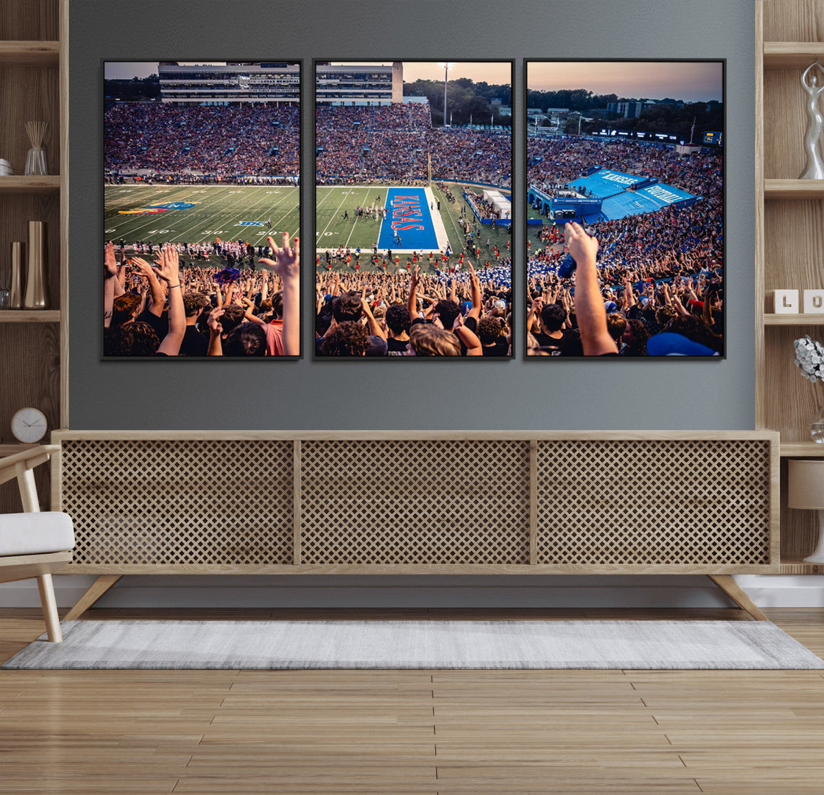 University of Kansas Jayhawks Football Team Art Print -