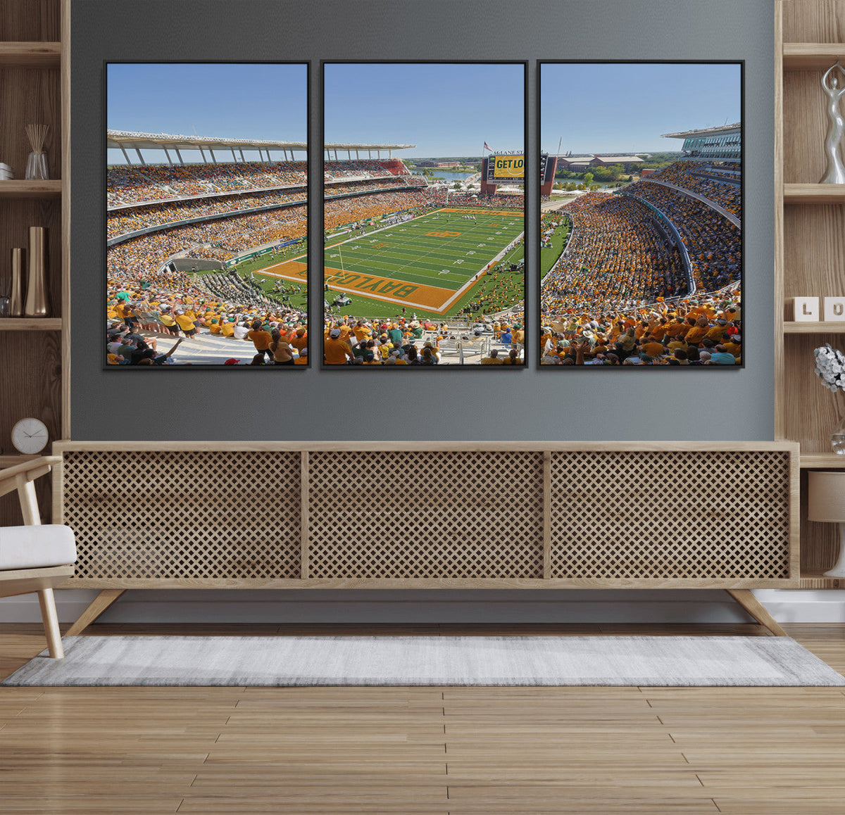 Baylor University Bears Football Team Print - Waco McLane