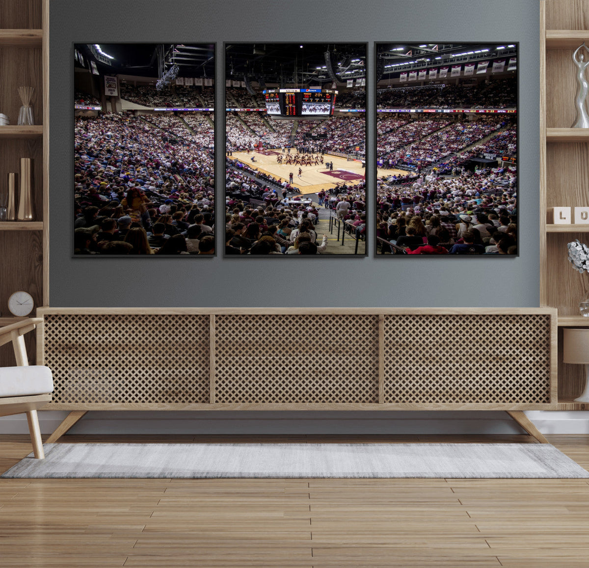 University of Nebraska Cornhuskers Basketball Team Print -