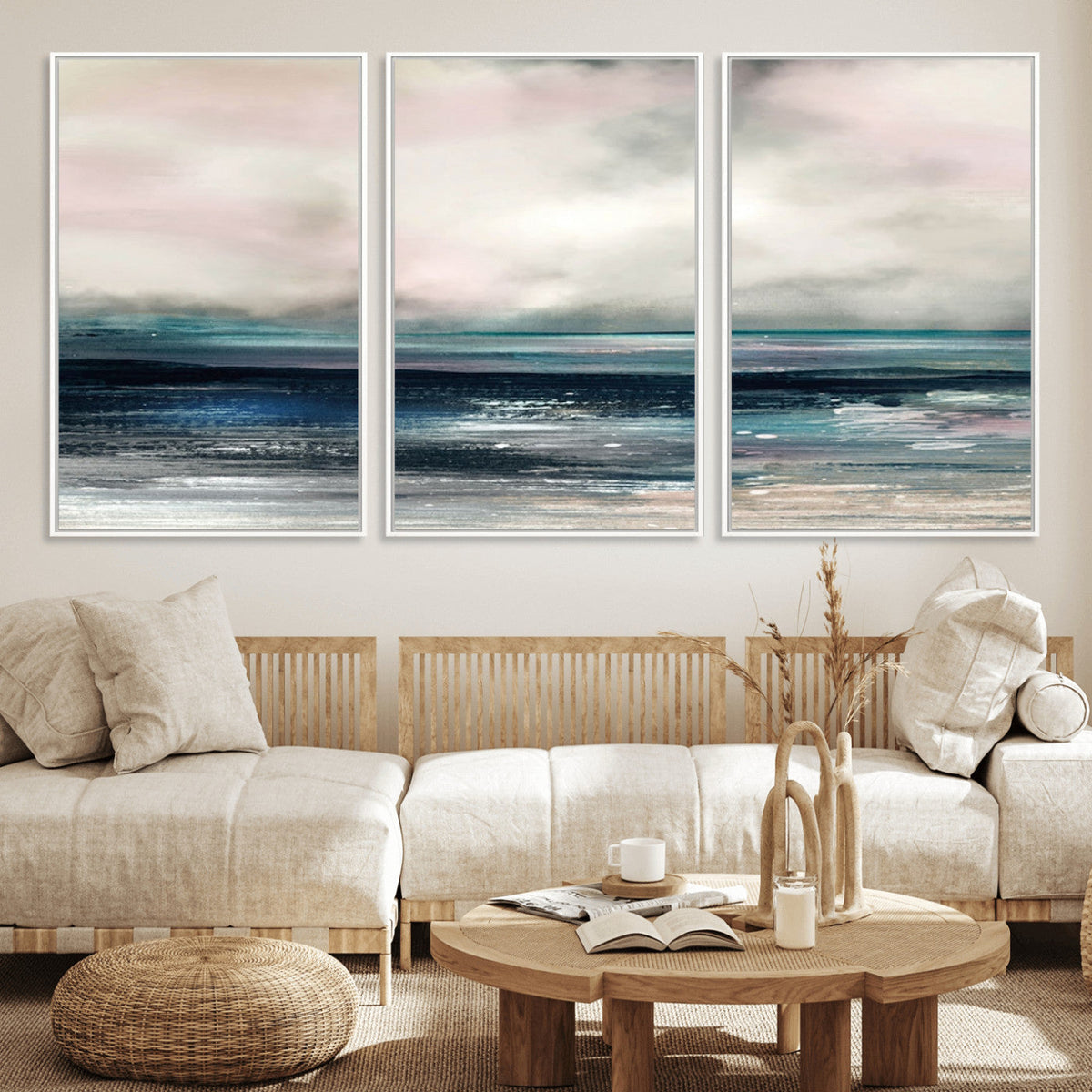 Contemporary Abstract Wall Art Canvas Print