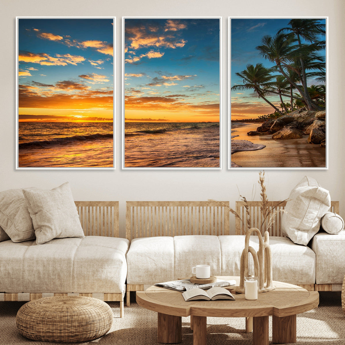 Sunset Wall Art Canvas Print