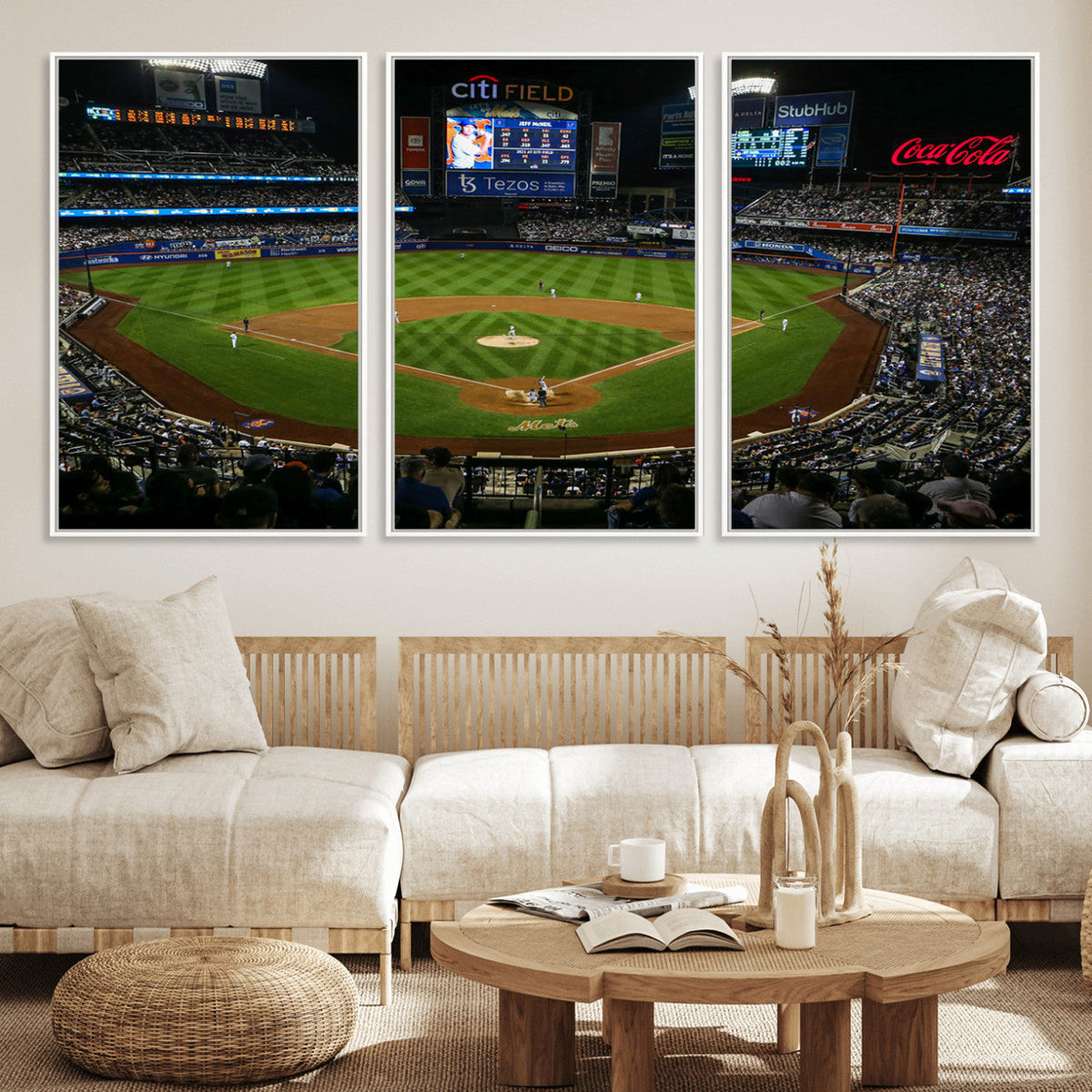 Oakland Athletics Baseball Print - RingCentral Coliseum