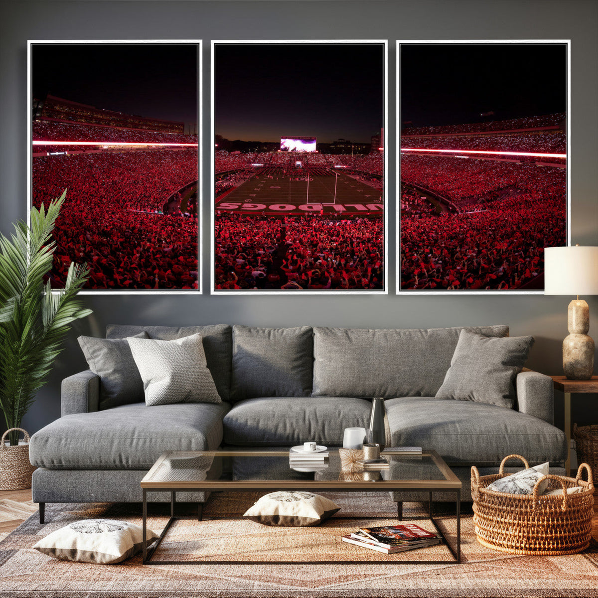 Sanford Stadium Wall Art Canvas Print – Georgia Bulldogs