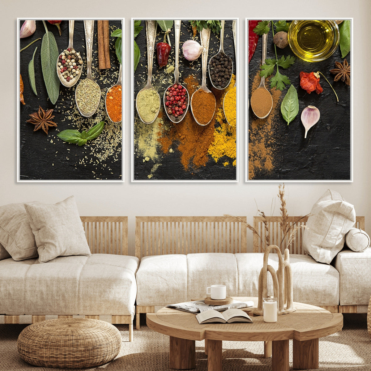 Spices Wall Art Canvas Print